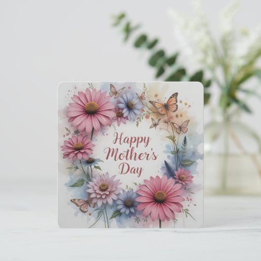 Happy Mother's Day Wildflowers (Staand voorkant)