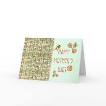 Happy Mothers Day William Morris Print