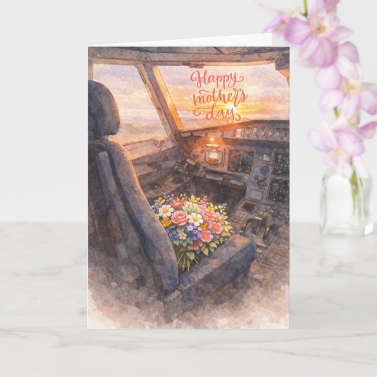 Happy Mother's Day with flowers from Pilot Kaart (Orchidee)