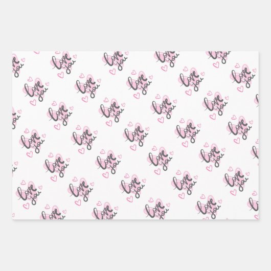 Happy Mothers Day Wrapping Paper Sheets (Voorkant 3)