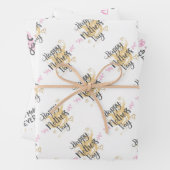 Happy Mothers Day Wrapping Paper Sheets (In situ)