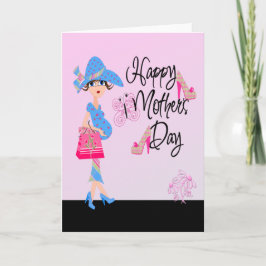 Happy Mothers Day Zwangere mama Kaart