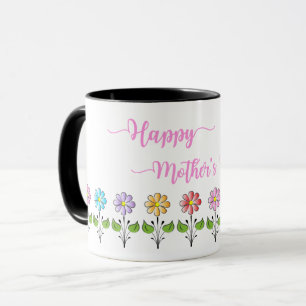Happy-Mothers-Days, Flowers, hou van je moeder Mok