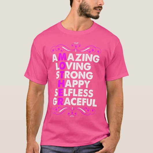 Happy Mothers Dayshirt vrienden T-shirt (Voorkant)