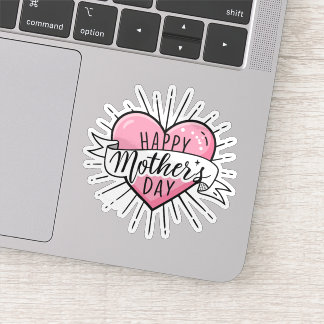 Happy Mothersday hart sticker