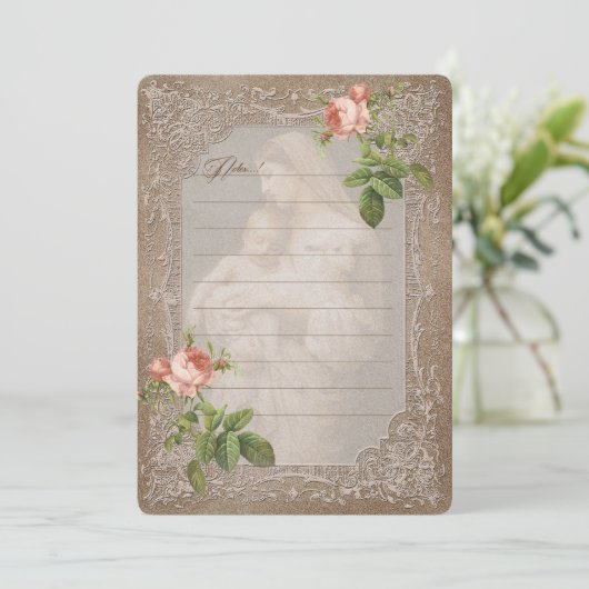 Happy Mothersday - Kaart, Uitnodiging, Uitnodiging (Staand voorkant)