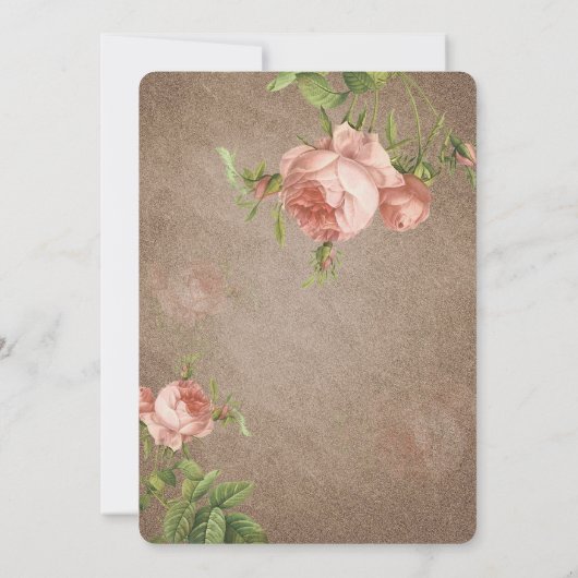 Happy Mothersday - Kaart, Uitnodiging, Uitnodiging (Achterkant)