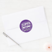 Happy Mothersday Vector Graphic Ronde Sticker (Envelop)