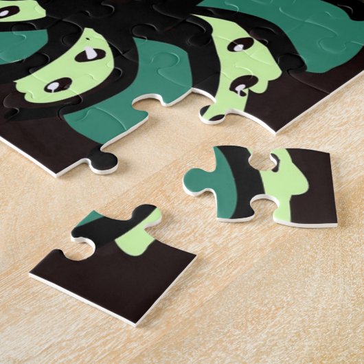 Happy Motion Graphic Swirls Legpuzzel (Zijkant)