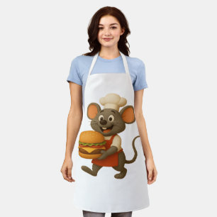 Happy Mouse Chef met Big Cheese – Keuken Schort