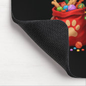 Happy Msky Christmas Lights Dog Mom Msky  Muismat (Hoek)