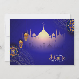 Happy Muharram Holiday Card Feestdagenkaart
