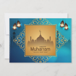 Happy Muharram Holiday Card Feestdagenkaart