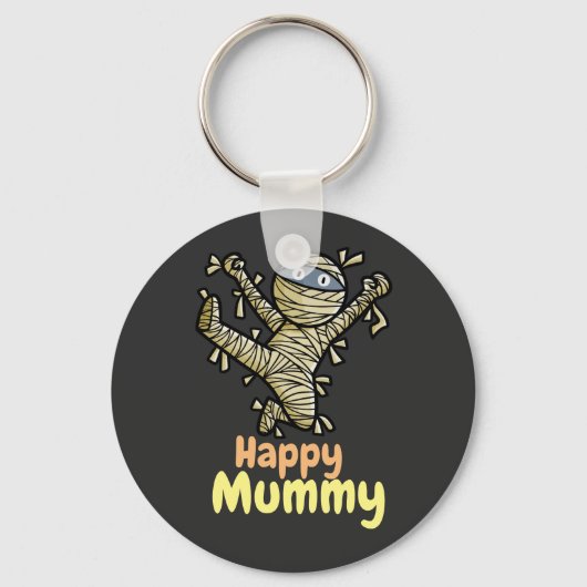  Happy Mummy Key Chain Sleutelhanger (Voorkant)