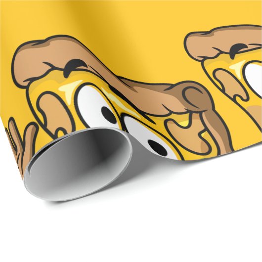 Happy Mushroom Pizza Slices Cadeaupapier (Rol Hoek)