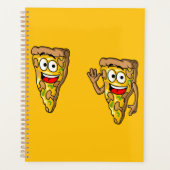 Happy Mushroom Pizza Slices Planner (Voorkant)