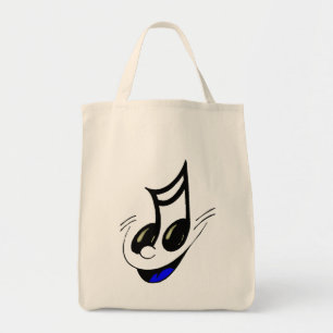 Happy Music Key Bag Tote Bag