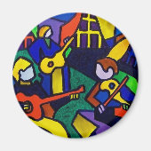 Happy Music Magneet (Voorkant)