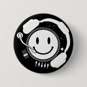 Happy_Music Ronde Button 5,7 Cm (Voorkant)