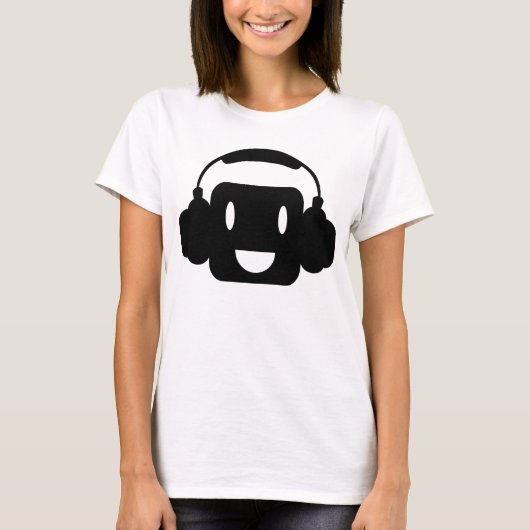 Happy_Music T-shirt (Voorkant)