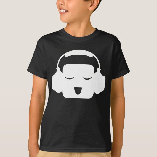 Happy_Music T-shirt (Voorkant)