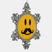 Happy Mustache aangepast ornament (Links)