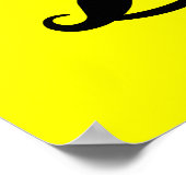 Happy Mustache aangepast poster (Hoek)