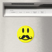 Happy Mustache magnet (Insitu (Vaatwasser))
