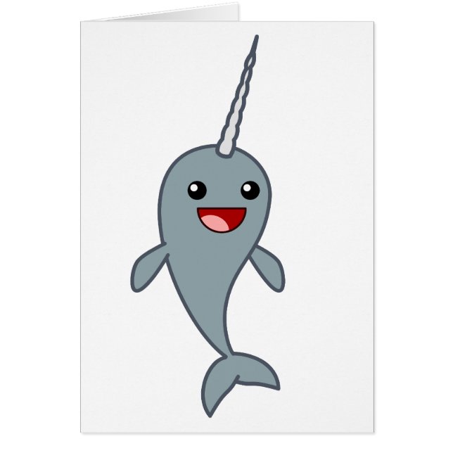 Happy Narwhal (Voorkant)