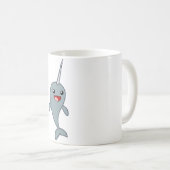 Happy Narwhal Koffiemok (Voorkant rechts)
