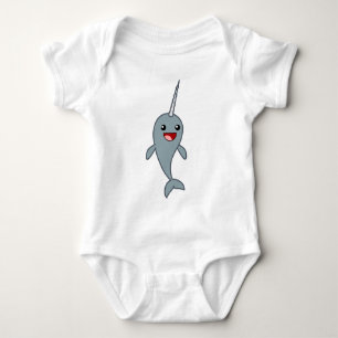 Happy Narwhal Romper