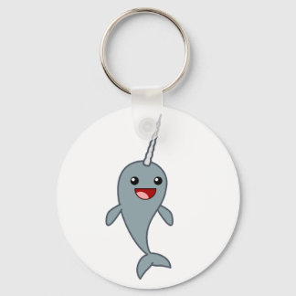 Happy Narwhal Sleutelhanger