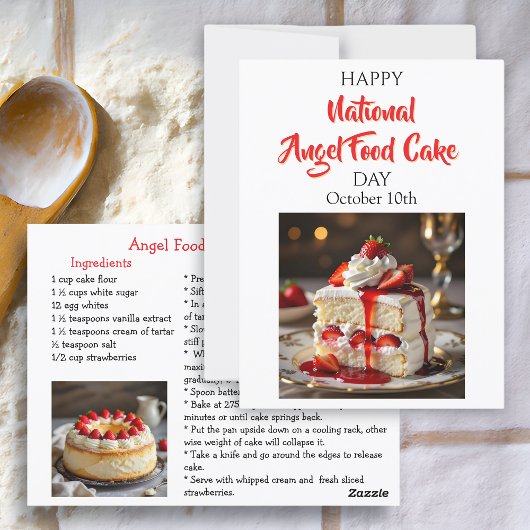 Happy National Angel Food Cake Day! Recept Kaart