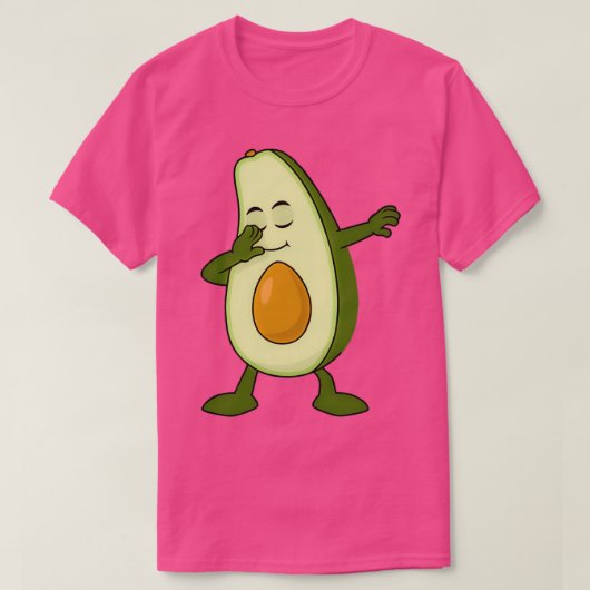 Happy National Avocado Day Green Cute Dabbing Avoc T-shirt (Design voorkant)