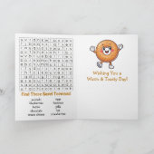 Happy National Bagel Day | February 9th Kaart (Binnen)