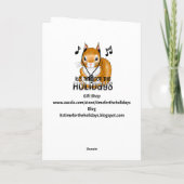 Happy National Bagpipes Day | November 19th Kaart (Achterkant)