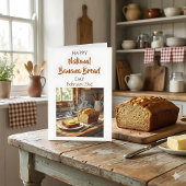 Happy National Banana Bread Day | Feb 23rd Kaart