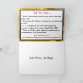 Happy National Beer Lover's Day, grappige Feestdag Kaart (Binnen)