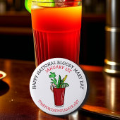 Happy National Bloody Mary Day Januari Ronde Button 5,7 Cm