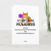 Happy National Boston Terrier Day | Feb 19th Kaart (Achterkant)