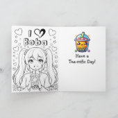 Happy National Bubble Tea Day | April 30th Kaart (Binnen)