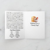 Happy National Cheese Curd Day | 15 oktober Kaart (Binnen)