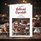 Happy National Chocolate Day | October 28th Kaart