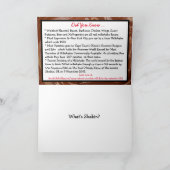 Happy National Chocolate Milkshake Day Sept 12 Kaart (Binnen)