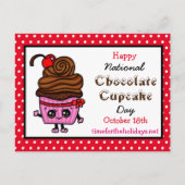 Happy National Cupcake Day - 18 oktober Briefkaart (Voorkant)