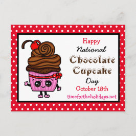 Happy National Cupcake Day - 18 oktober Briefkaart