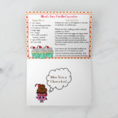 Happy National Cupcake Day - Recipcard Inside Kaart (Binnen)