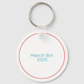 Happy National Dentists Day Sleutelhanger (Achterkant)