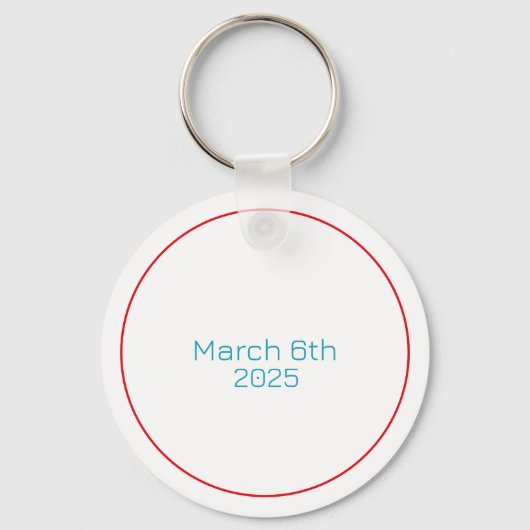 Happy National Dentists Day Sleutelhanger (Achterkant)