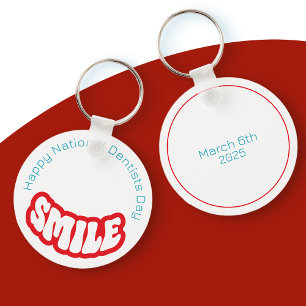 Happy National Dentists Day Sleutelhanger